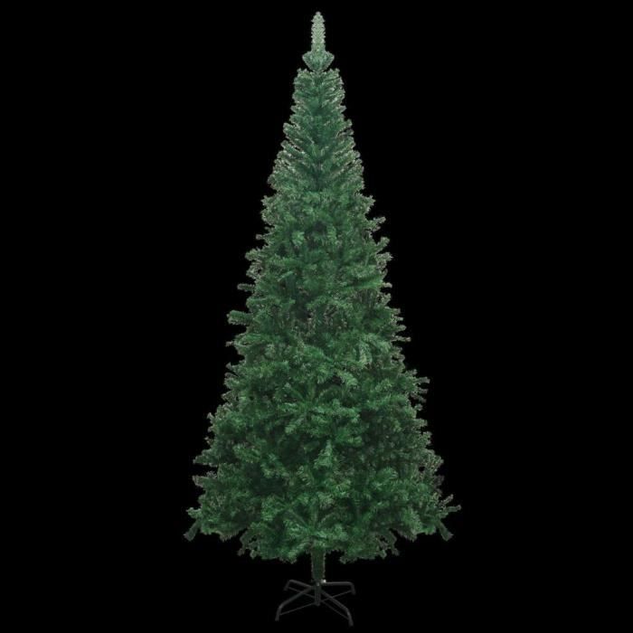 VidaXL Sapin de Noël artificiel L 240 cm Vert