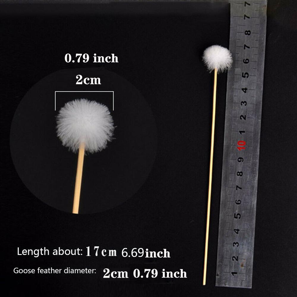 Tool Spoon Cleaner Stick Curette Ear Spoon Goose Feather Earpick Ear Wax Remover Ear Dig Tools