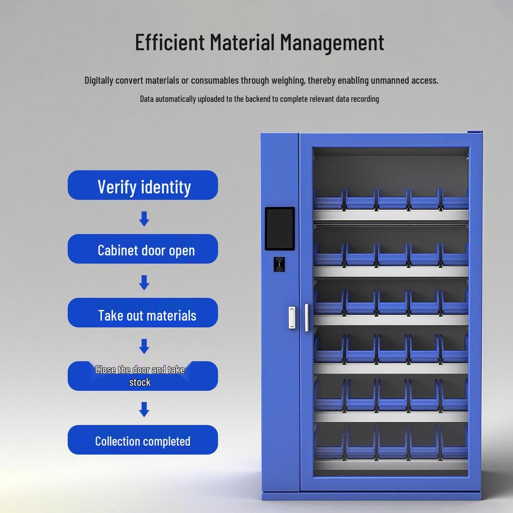 Smart Material Weighing & Management Cabinet: Self-Service Workshop Item Tracking
