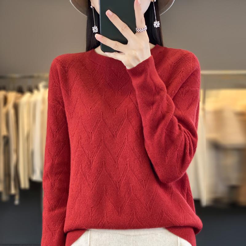 Women Sweater MODERN NEW SAGA Winter Warm Wool Sweaters Knitted Pullover Autumn Female Jumper Knit Top