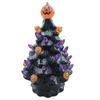 Светящееся керамическое дерево на Хэллоуин, настольное украшение на Хэллоуин, дерево на Хэллоуин, тыква-светильник