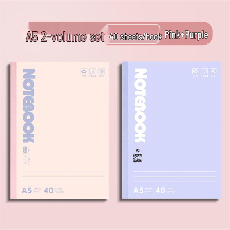 Яркий блокнот в стиле Color Block формата A5/B5 - Идеально для студентов, Мягкая обложка, Не просвечивает, Гладкое письмо