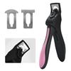 Nail Clippers Adjustable Trimming Positioner Stainless Steel Shape Blade Ergonomic Handle Fake Nail Tip Clipper Cutters Trimmers Scissors