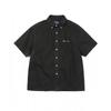 Джинсовая рубашка с коротким рукавом Washed S S Черная
