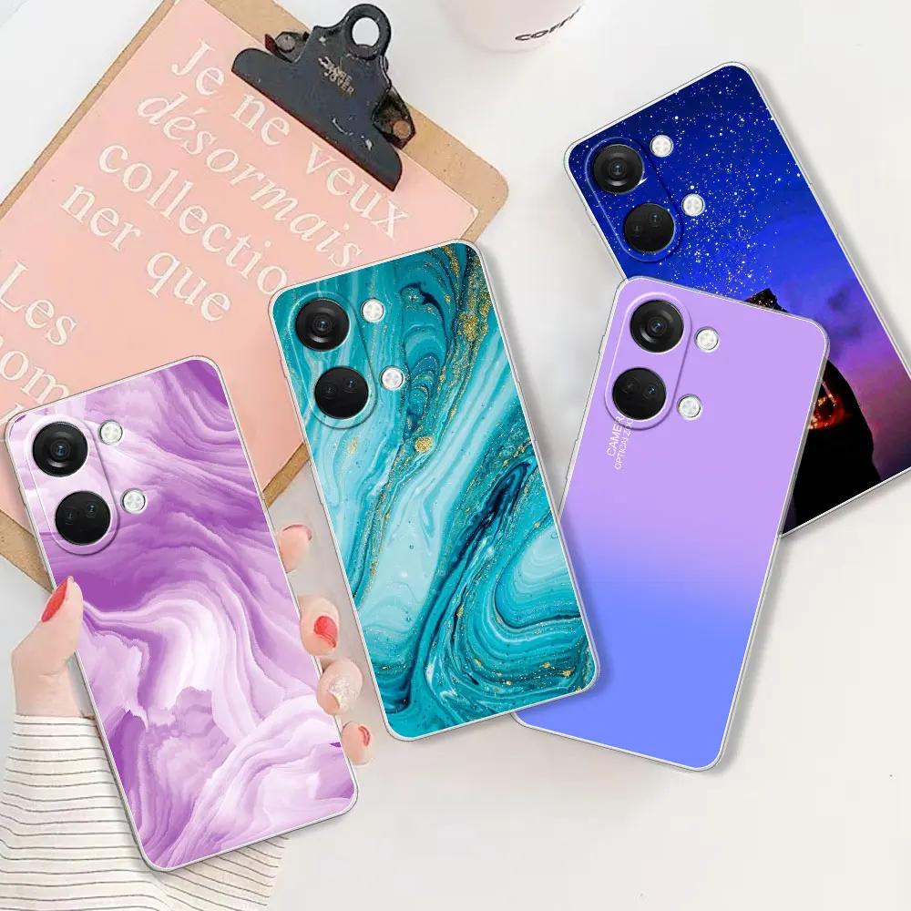 Чехол-бампер для OnePlus Nord 3 5G Для OnePlus Nord 2 5G 2T Прозрачный Мягкий Силикон Защитный Чехол для Телефона или OnePlus Nord CE 3 Lite Coque