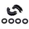 D-Ring Shackle Isolator with Washers 3/4 Inch Towing ShacklesTo Protect Your Bow Shackle Hackles Bumper Car Accessories