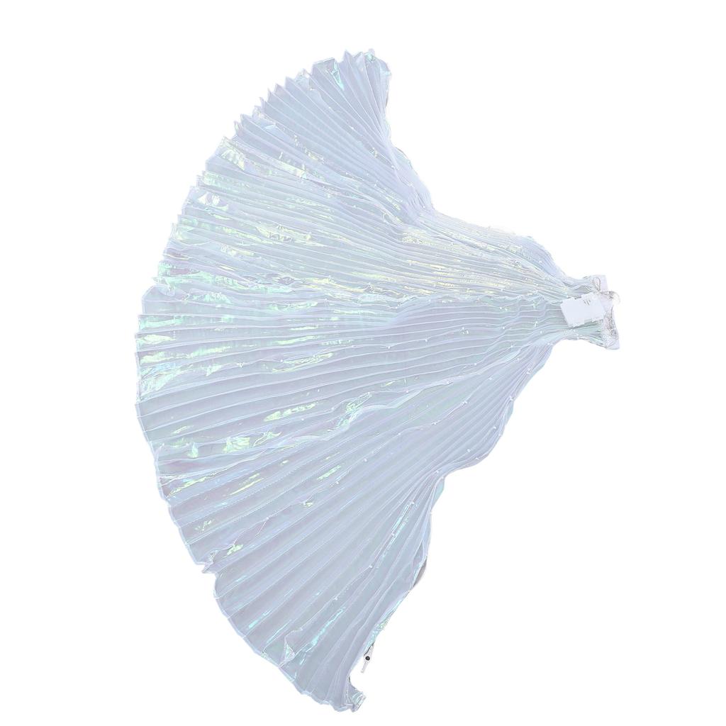 Светодиодный плащ с крыльями для взрослых, костюм для танца живота, светящаяся красочная одежда с крыльями для сцены