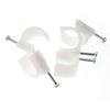 Volda Round Steel Nail Cable Clips