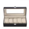 Watch Box Watch Display Case Storage Organizer Box 5-Grid Watch Box Case