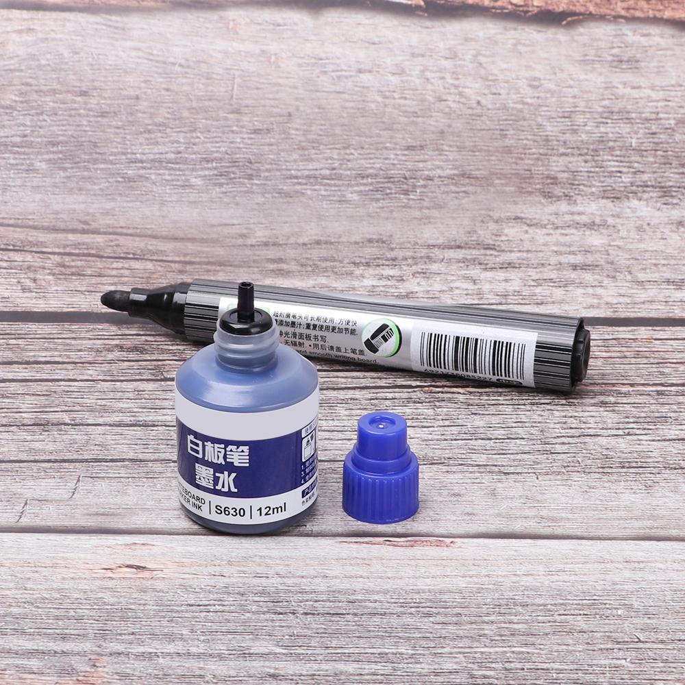 Quick-Drying Erasable Writing Office Ink Refills Tool Whiteboard Pen Color Refills Refill Ink