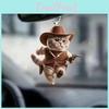 Lovely Acrylic Cat Car Pendant Ideal For Personalizing Your Decor Vehicle
