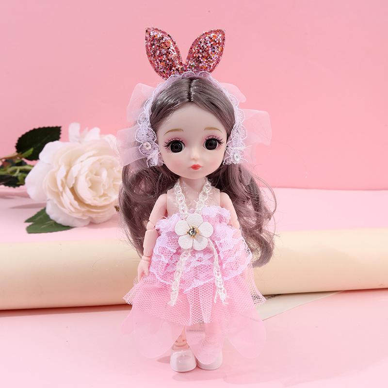 13 Шарнирная 16см Bjd Кукла для переодевания Девочка Подарок на день рождения