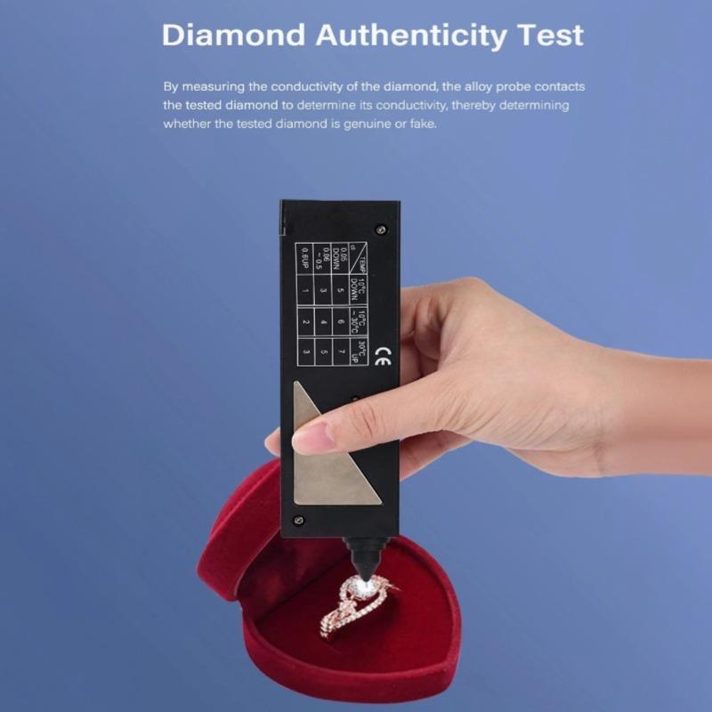 Diamond Selector II: портативный тестер драгоценных камней со светодиодным индикатором и регулятором громкости.