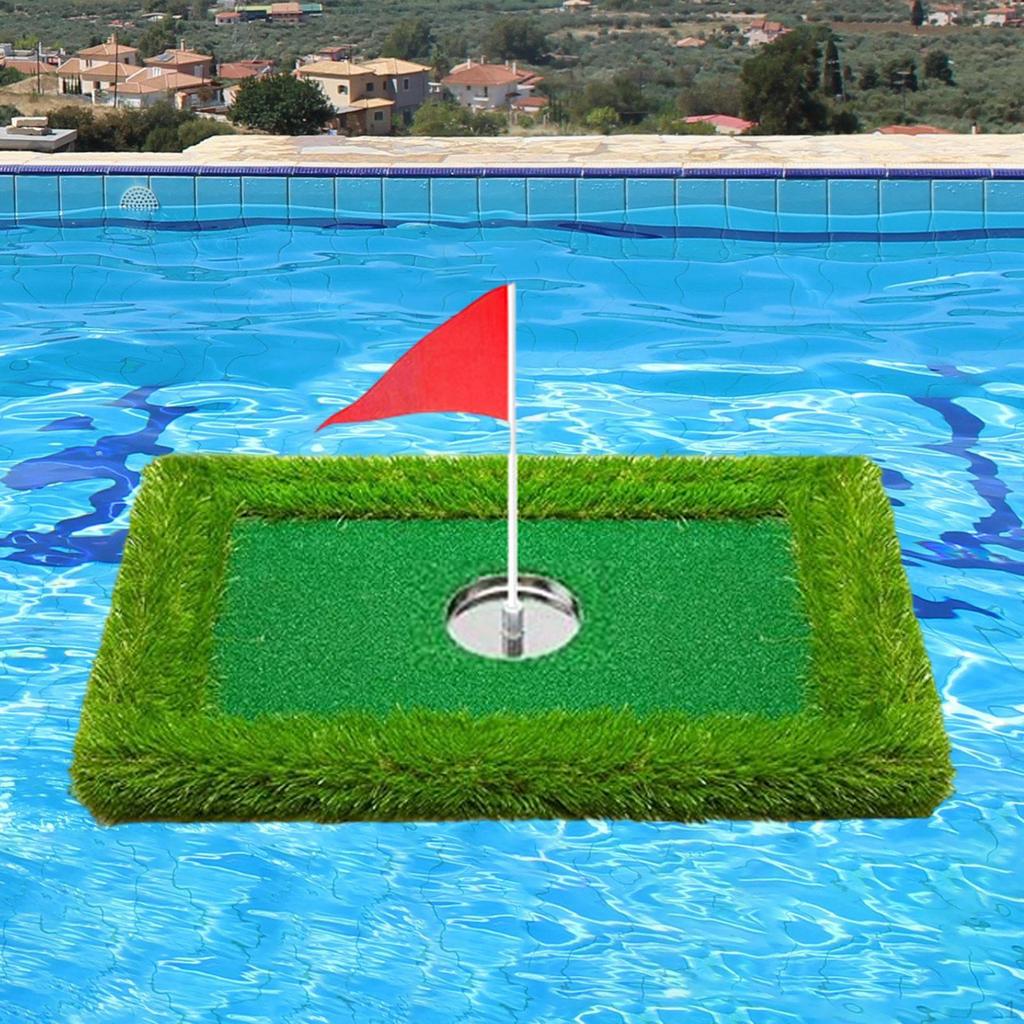 Float Golf Green Chipping Supplies Тренировочный коврик для игры в водные виды спорта