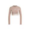 Originals Neutral Court Graphic Tee Women Tops Pink Brown IS5267