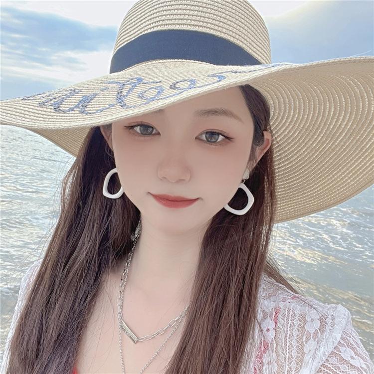 Earrings Without Piercings Irregular Acrylic Clip-on Earrings for Women