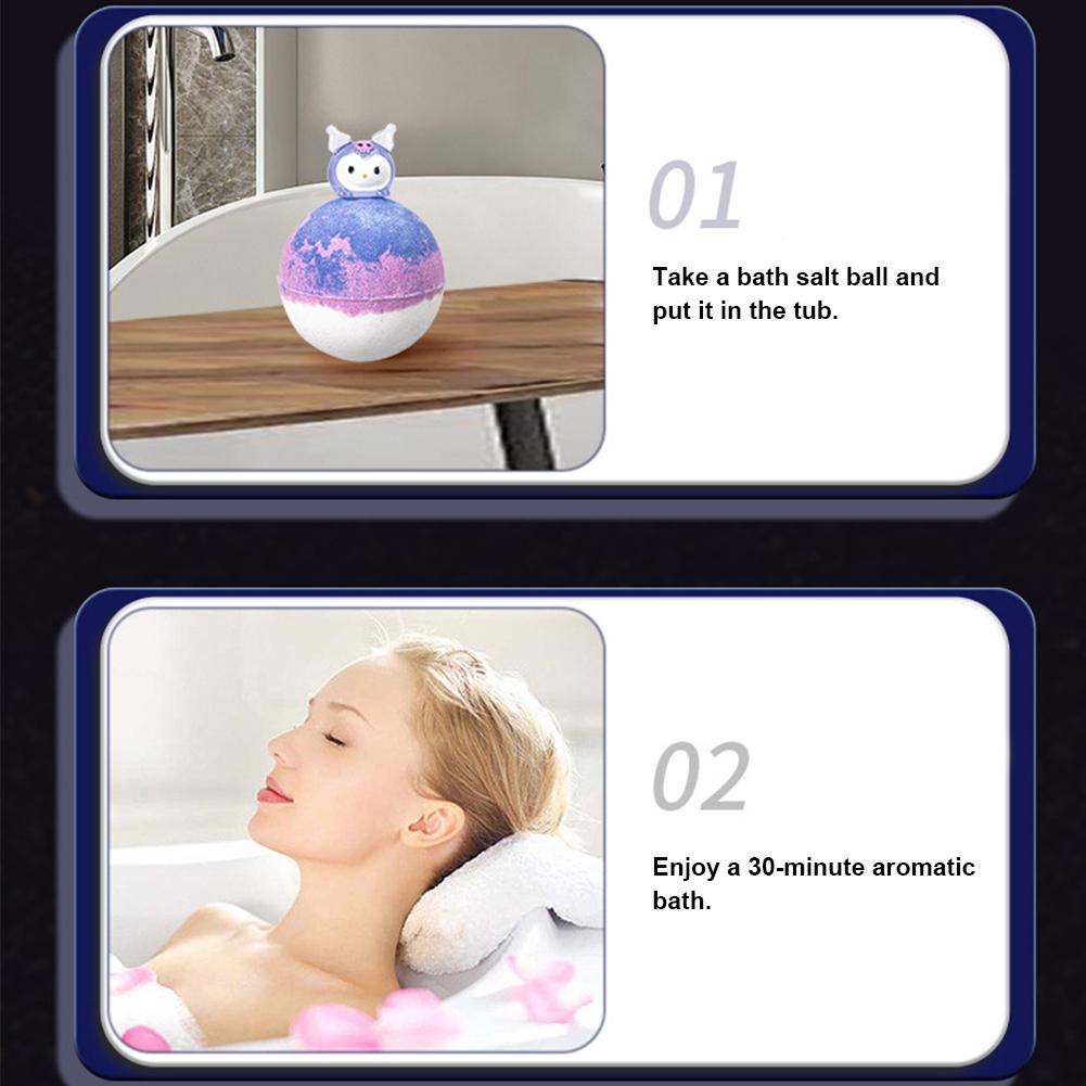Светящаяся игрушка, шарик соли для ванны, эфирное масло, шарик для ванны, ароматический увлажняющий, питательный, шарик для душа, очищающий тело
