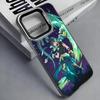 K-Kinich G-Genshin I-Impact Цветной Серебристый Задний Чехол Для Телефона Для IPhone 17 16 15 14 13 12 11 Plus Pro Max Plus