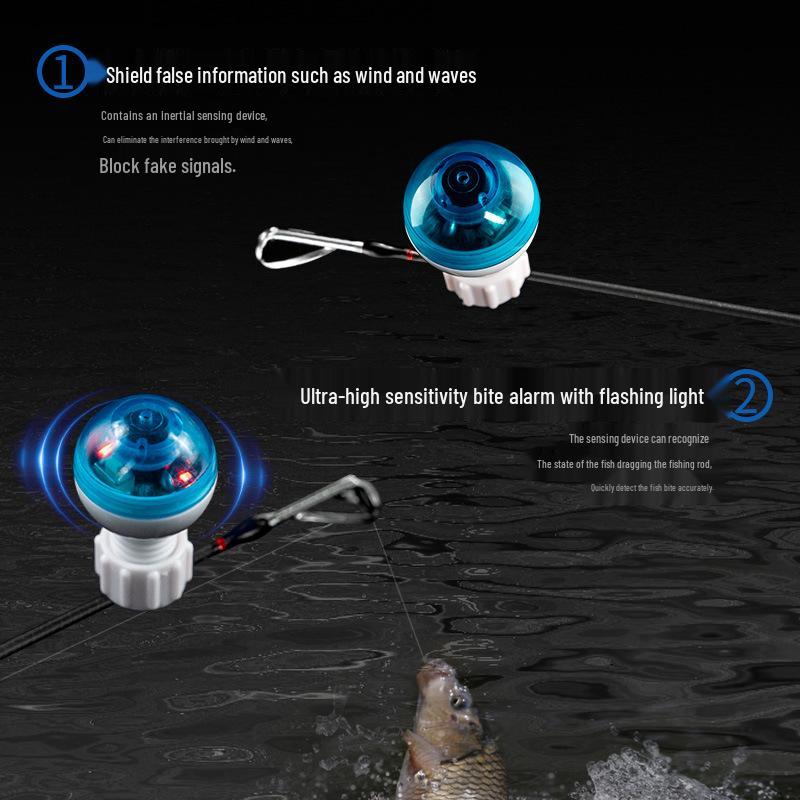 Икеджин Высокочувствительный Автоматический Сигнализатор поклевки на кончике удилища для ночной рыбалки
