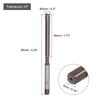 Uxcell Hand 5mm H7 Metric Reamer Drill Straight 9SiCr Alloy Steel Cutting Tool for Metal and Wood Hole Enlargement Reamer, Bit, Edge,