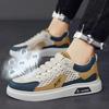New Style of Men's Board Shoes Breathable Mesh Casual Shoes Breathable Men's Shoes Fashionable Spring and Autumn Style