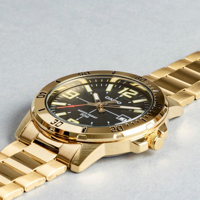 [Часы Casio] Дешевые аналоговые Casio MTP-VD01G-1B