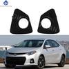 Car Front Fog Light Cover Lower Bumper Foglight Hole Grilles Bezel Fit  For Toyota Corolla SE 2014 2015 2016