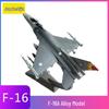 Модель истребителя F-16 из сплава