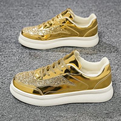 Женские кроссовки со стразами, женская обувь, сетчатые вулканизированные туфли, повседневные кроссовки на толстой подошве, мужские