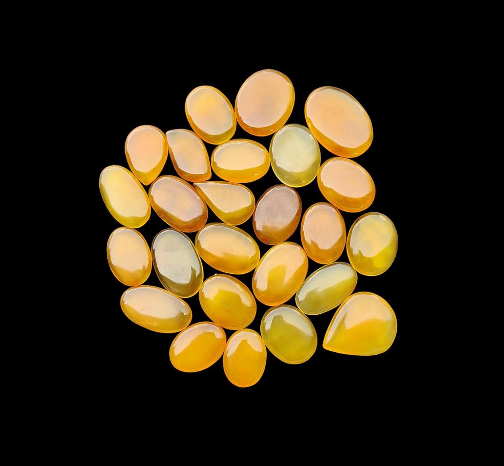 Натуральный целебный прозрачный желтый оникс, кабошон, партия драгоценных камней, партия драгоценных камней, желтый драгоценный камень оникс, смешанная форма любого размера.