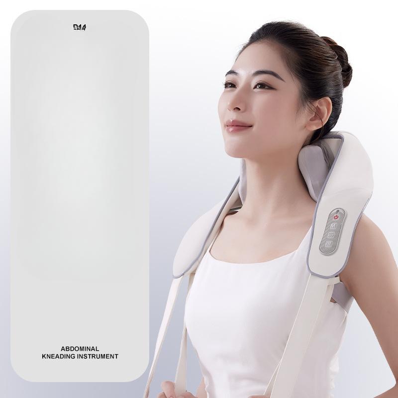 Массажер для шейной трапеции, горячий компресс для плеч, разминание и массаж, шаль для шеи, бытовой перезаряжаемый массажер для плеч и шеи