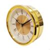 Quartz Clock Insert,Round Insert,Miniature Modern Wall Metal 89mm with Roman