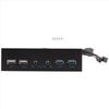 Корпус для настольного ПК 5,25 дюйма, внутренний передний USB-хаб, 2 порта USB 3.0 и 2 порта USB 2.0, с портом HD Audio, 20-контактный разъем