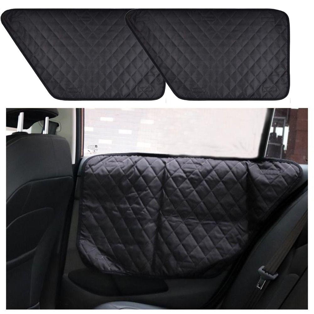 2 шт. водонепроницаемый протектор двери автомобиля для собак черный грязезащитный чехол для внутренней двери защита автомобильные аксессуары