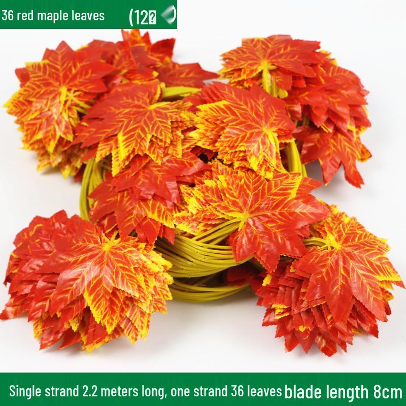 Большие Зеленые Искусственные Листья-Украшения для Плюща и Декора Крыши