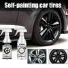 Black/Sliver Tire Self Painting Peelable Protection For Car Hub Rims Anti-rust Matte Prismati High-Performance Wheel Spray