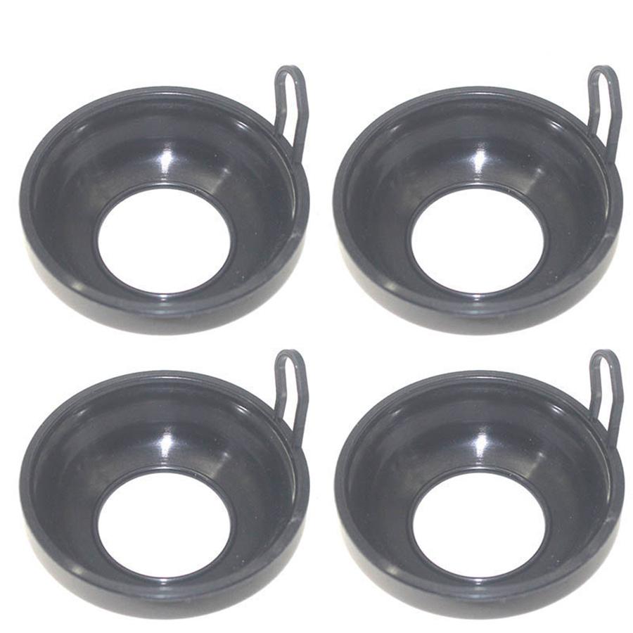 4Pcs Rubber Carburetor Vacuum Diaphragm Plungers Kit For 1993-1999 Honda VF750C