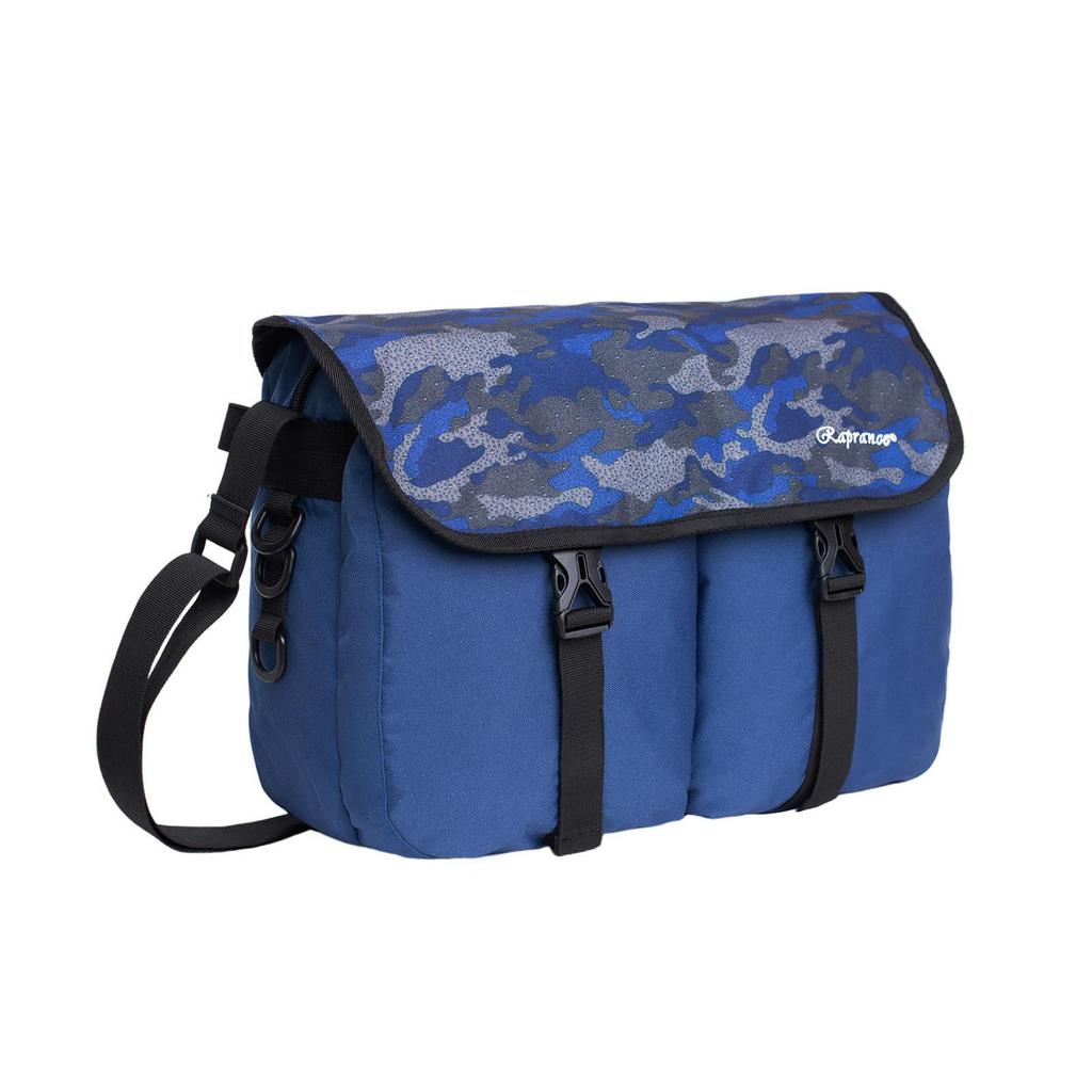 Raprance Trout Fishing Game Bag Fly Tackle Coarse Bag with Removable Waterproof Pouch Blue