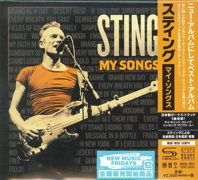CD STING My Songs UICA1071 AM Records В 2019 году Япония Obi Танцевальная Электроника