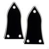 2pcs Plastic Bell Style Rod Cover Guitar Parts