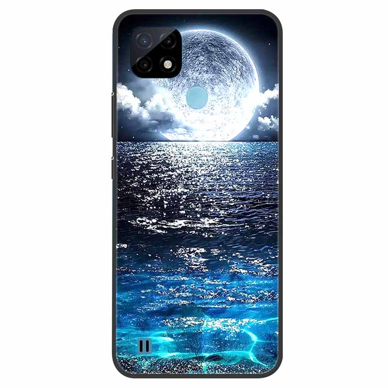 Для Realme C21 чехол противоударный мягкий силиконовый чехол из ТПУ для Realme C31 C21Y C25S C25 чехлы для телефонов Realme C21 C31 милый мультфильм