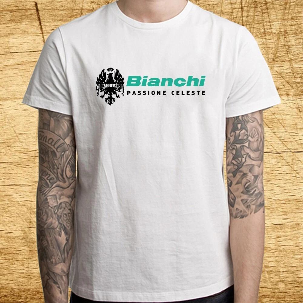 Men's and Women's T-shirts Bianchi Passione Celeste