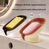 Soap Box Draining No Need To Drill Holes Household Light Luxury Suction Cup Soap Box Bathroom Countertop Soap Rack