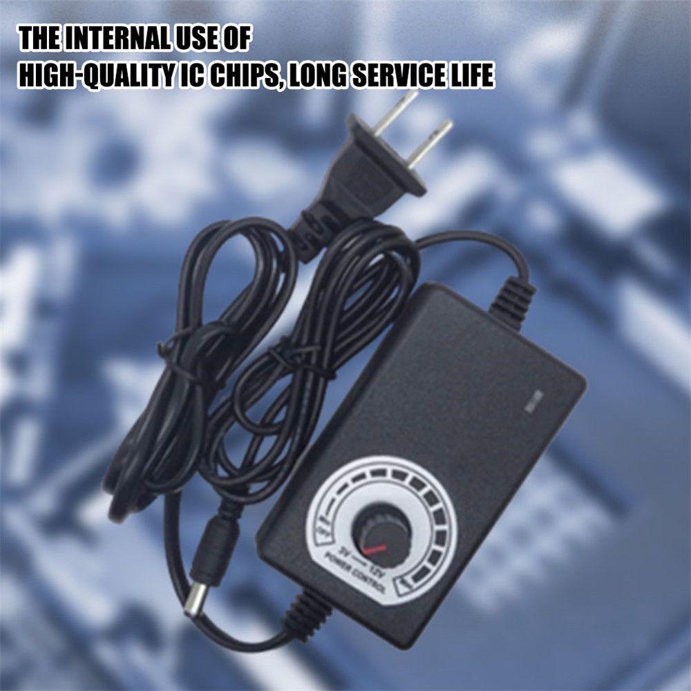 Practical AC/DC Variable Volt 3V-12V 2A Adjustable Voltage Power Supply Adapter Charger Variable