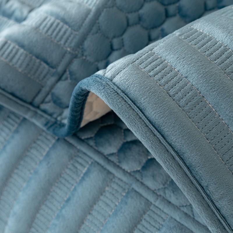 Зимний бархатный чехол для дивана, утепленный плюшевый коврик для дивана, нескользящий диван, чехлы Chshion для гостиной, однотонное полотенце для дивана