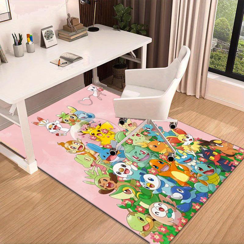Cute Pika Adventure Carpet, Chair Rug,Rug for Office Bedroom living rooms, Doormat decor Fan Gift Christmas Gift