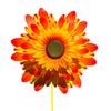 Yousheng Sunflower Pinwheel 3-Tier Sunflower Garden Wind Spinner Ground Insert Yard Decor Windmill for Patio Lawn Decoration