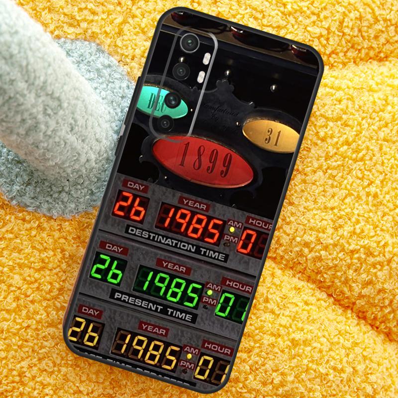 Чехол 'Назад в будущее' Машина времени для Xiaomi 15 Ultra 14 13T 14T 15T 17 Pro Max Чехол для POCO X7 Pro X5 X6 F5 F6 F7 F8