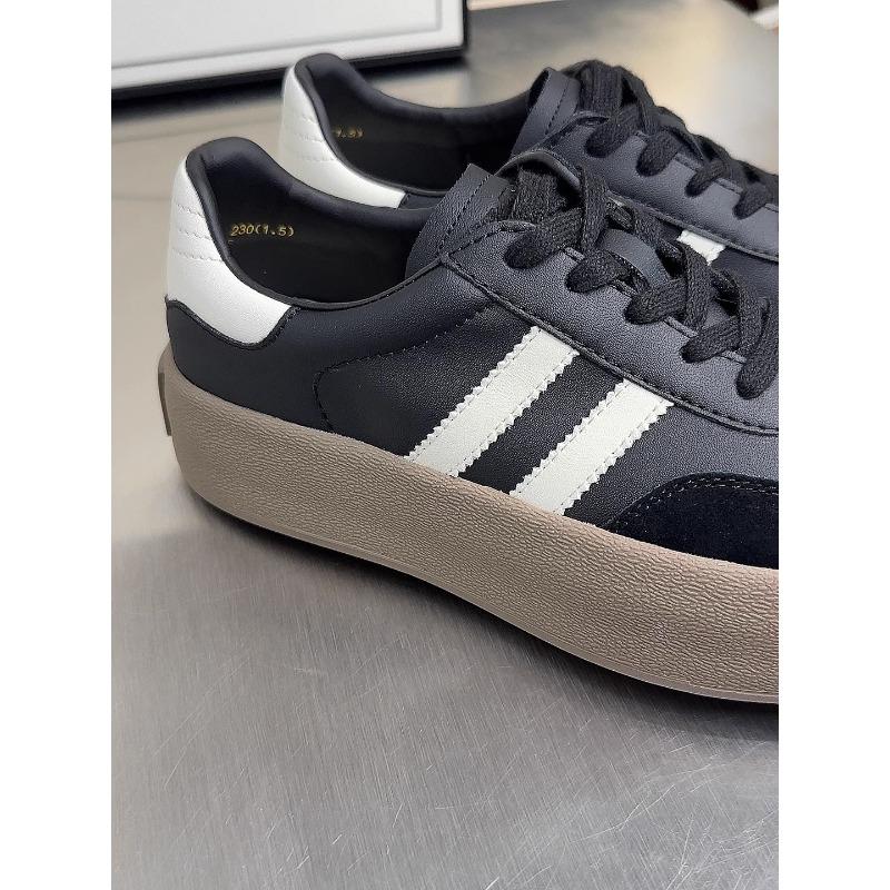 Толстая подошва Новые Круглые Носки Ретро Повседневные Бордовые Туфли Для Женщин