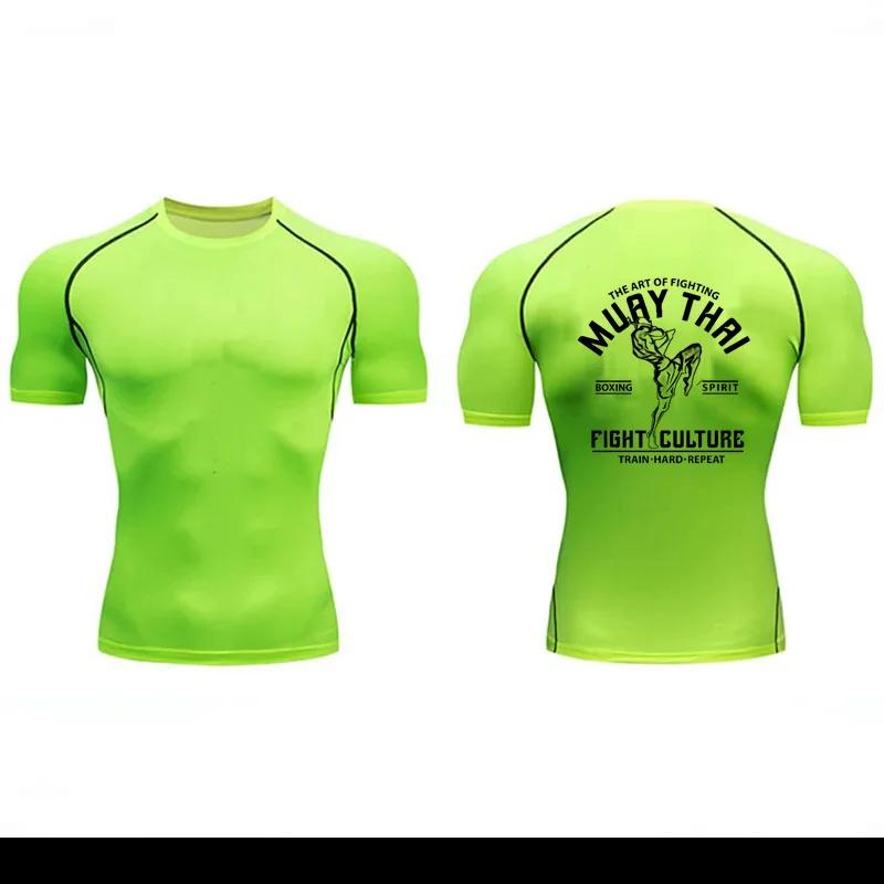 Персонализированная графическая печать компрессионная футболка мужская спортивная одежда для фитнеса быстросохнущая футболка для бега в спортзале, топ для тренировок в спортзале